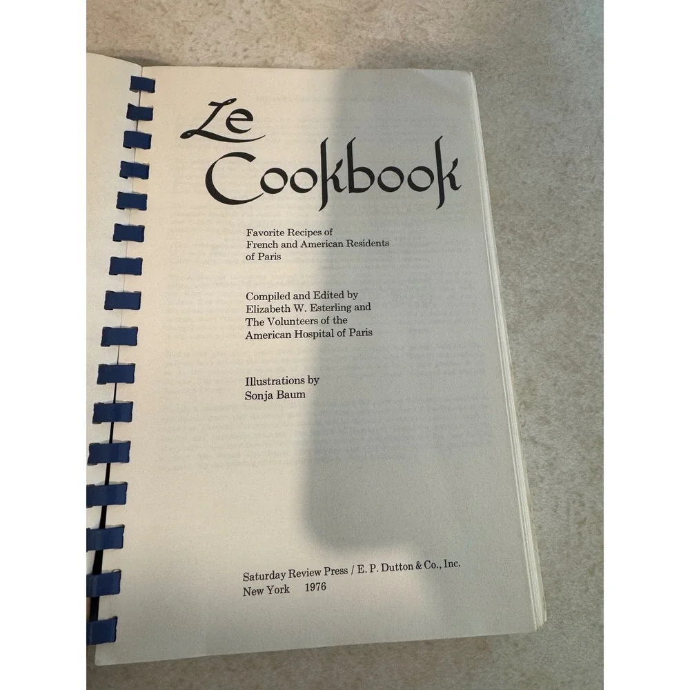 Saturday Review Press le cookbook